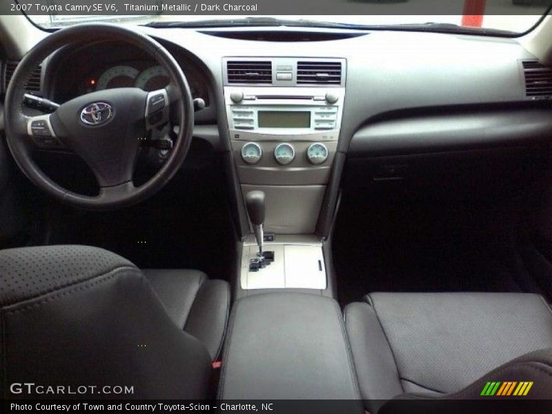 Titanium Metallic / Dark Charcoal 2007 Toyota Camry SE V6
