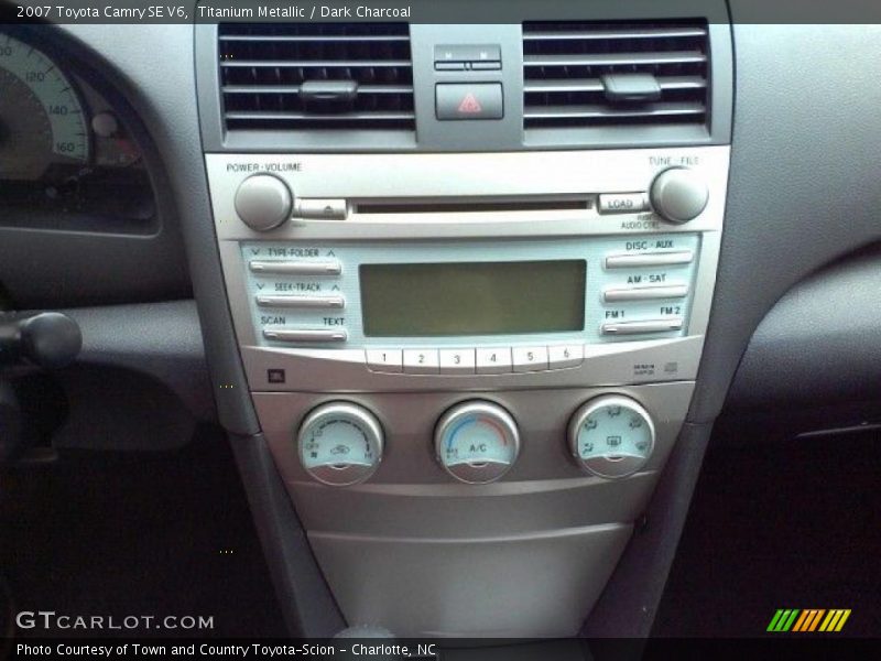 Titanium Metallic / Dark Charcoal 2007 Toyota Camry SE V6