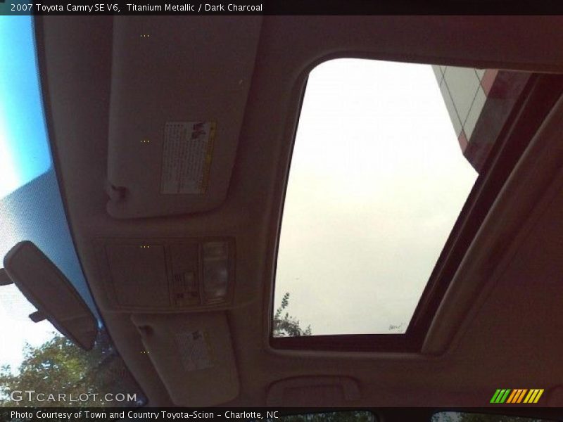 Titanium Metallic / Dark Charcoal 2007 Toyota Camry SE V6