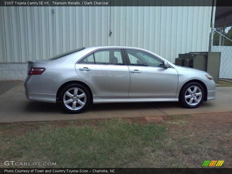 Titanium Metallic / Dark Charcoal 2007 Toyota Camry SE V6