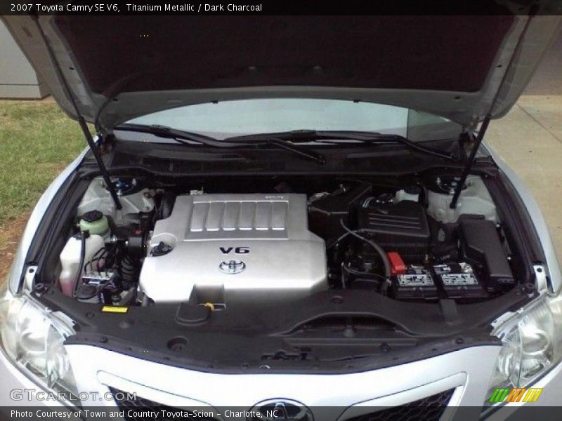 Titanium Metallic / Dark Charcoal 2007 Toyota Camry SE V6