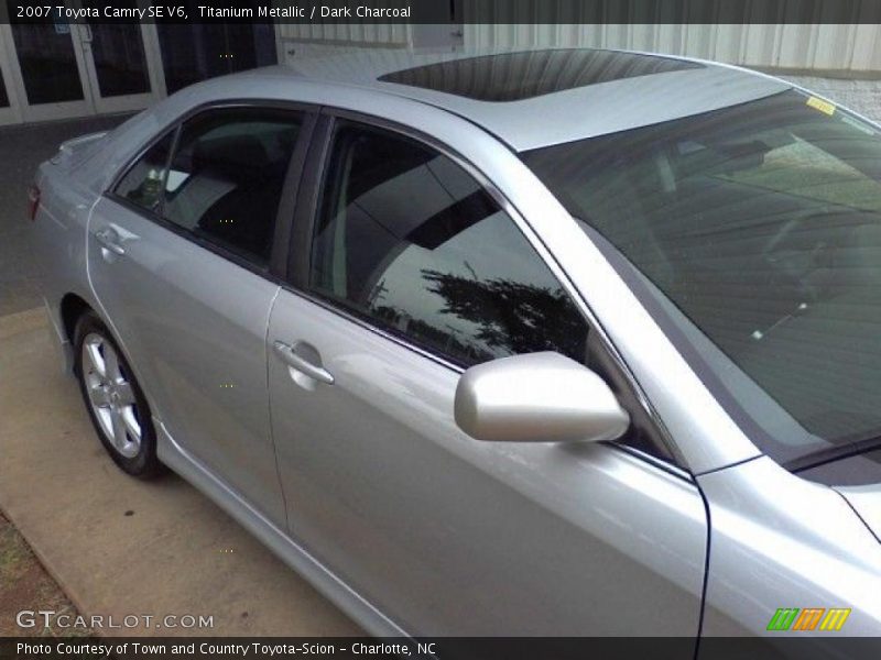 Titanium Metallic / Dark Charcoal 2007 Toyota Camry SE V6