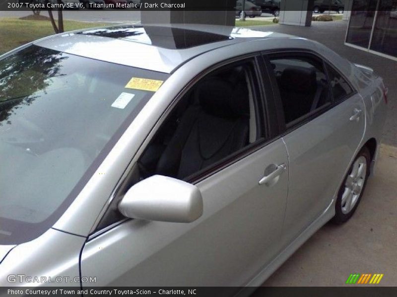 Titanium Metallic / Dark Charcoal 2007 Toyota Camry SE V6