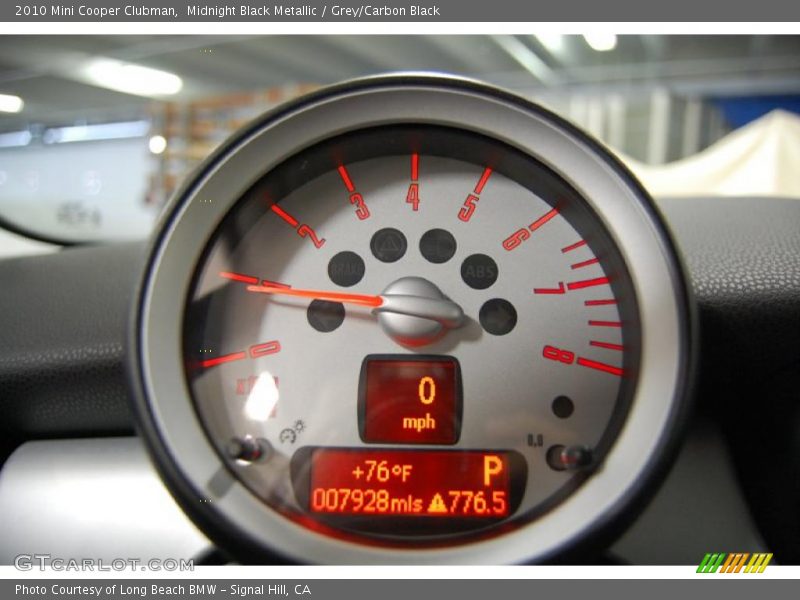Midnight Black Metallic / Grey/Carbon Black 2010 Mini Cooper Clubman