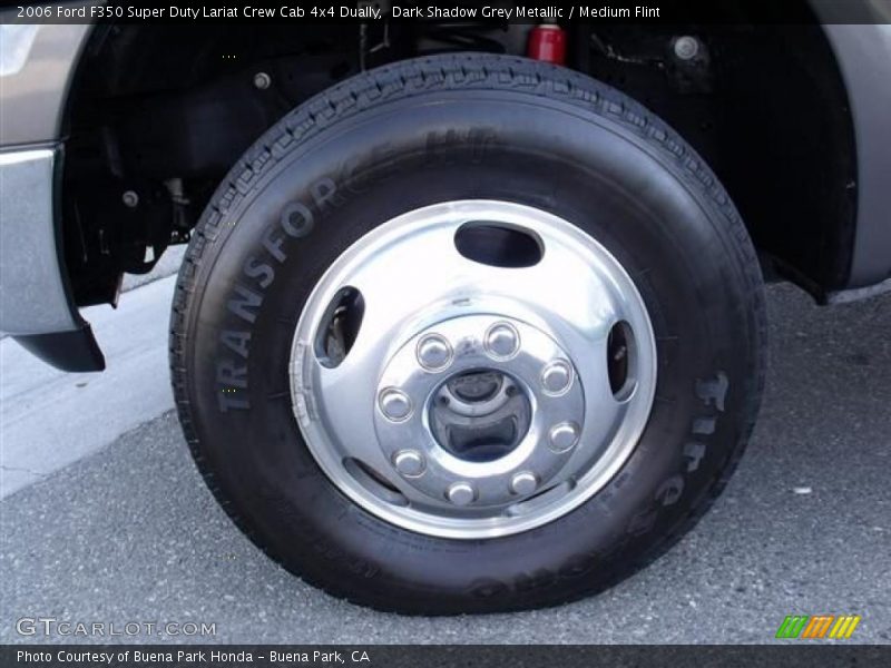 Dark Shadow Grey Metallic / Medium Flint 2006 Ford F350 Super Duty Lariat Crew Cab 4x4 Dually