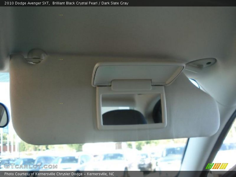 Brilliant Black Crystal Pearl / Dark Slate Gray 2010 Dodge Avenger SXT