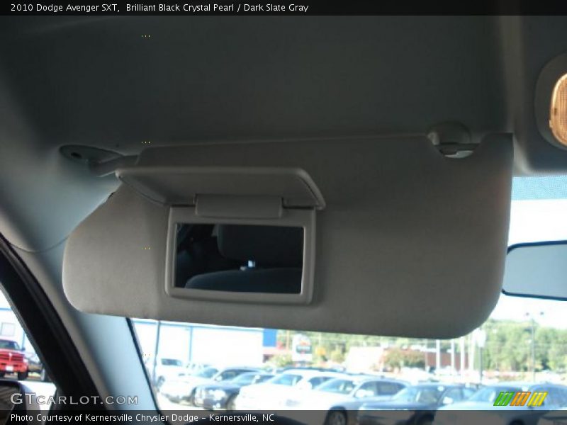 Brilliant Black Crystal Pearl / Dark Slate Gray 2010 Dodge Avenger SXT