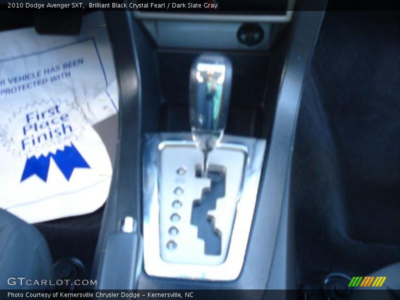 Brilliant Black Crystal Pearl / Dark Slate Gray 2010 Dodge Avenger SXT
