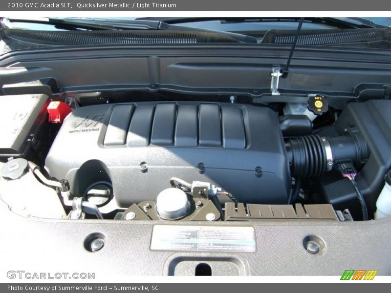 Quicksilver Metallic / Light Titanium 2010 GMC Acadia SLT