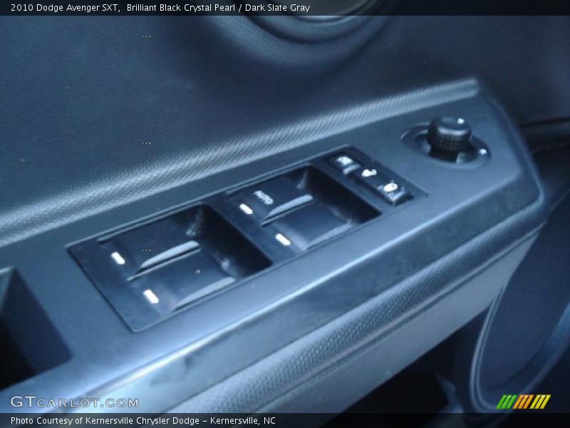 Brilliant Black Crystal Pearl / Dark Slate Gray 2010 Dodge Avenger SXT