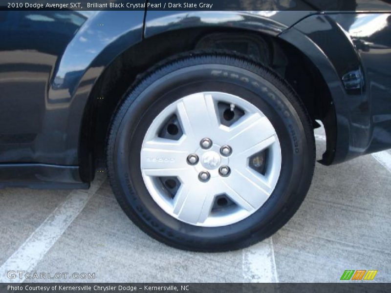 Brilliant Black Crystal Pearl / Dark Slate Gray 2010 Dodge Avenger SXT