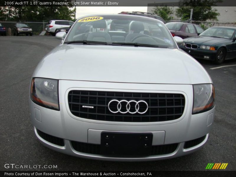 Light Silver Metallic / Ebony 2006 Audi TT 1.8T quattro Roadster