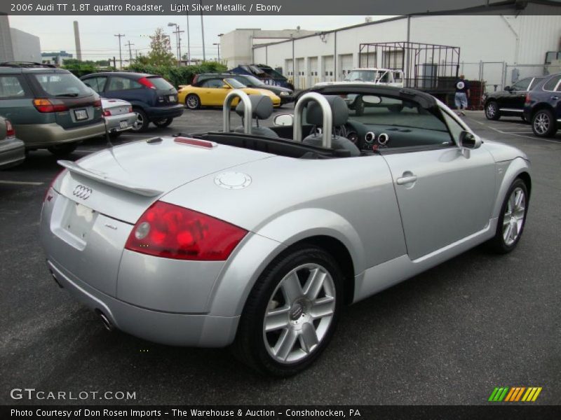 Light Silver Metallic / Ebony 2006 Audi TT 1.8T quattro Roadster