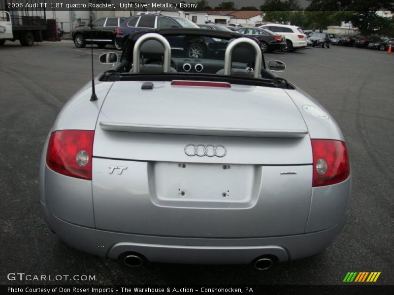 Light Silver Metallic / Ebony 2006 Audi TT 1.8T quattro Roadster