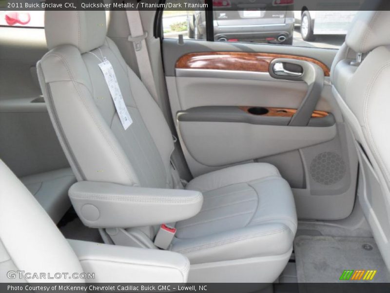 Quicksilver Metallic / Titanium/Dark Titanium 2011 Buick Enclave CXL
