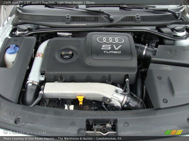 Light Silver Metallic / Ebony 2006 Audi TT 1.8T quattro Roadster
