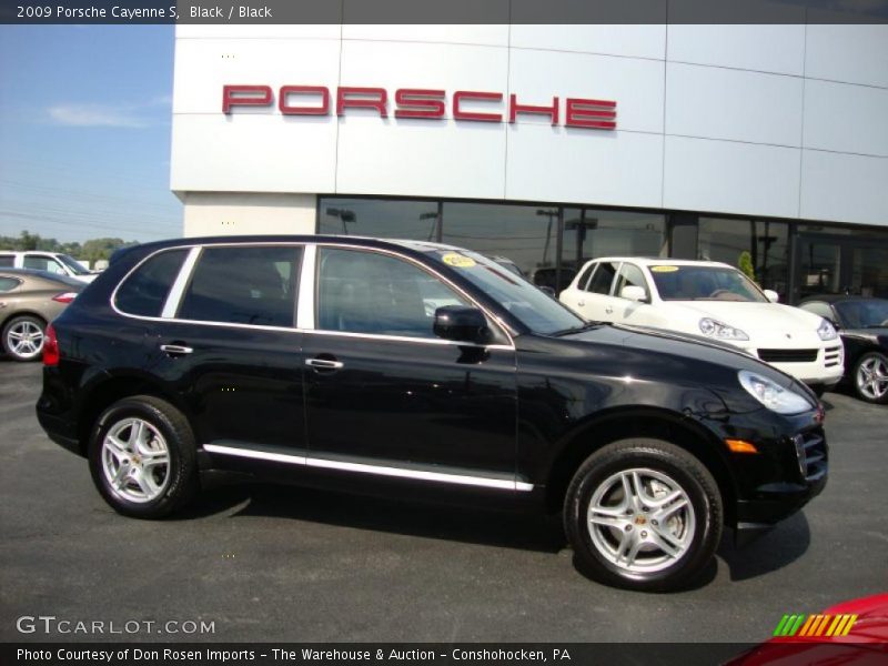 Black / Black 2009 Porsche Cayenne S