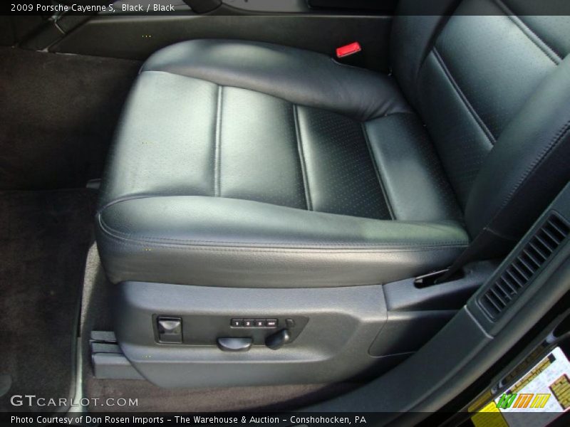 Black / Black 2009 Porsche Cayenne S