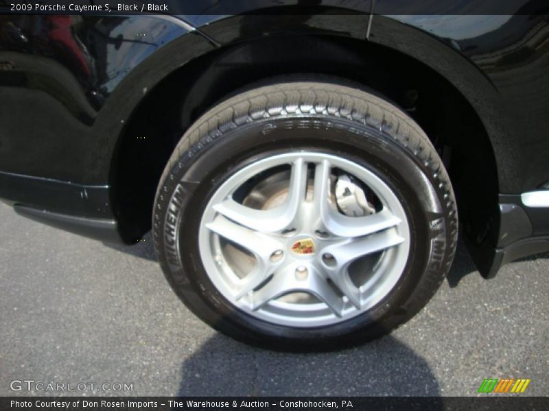 Black / Black 2009 Porsche Cayenne S