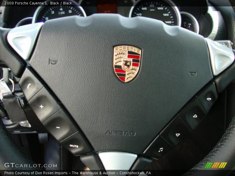 Black / Black 2009 Porsche Cayenne S