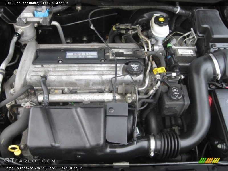 Black / Graphite 2003 Pontiac Sunfire