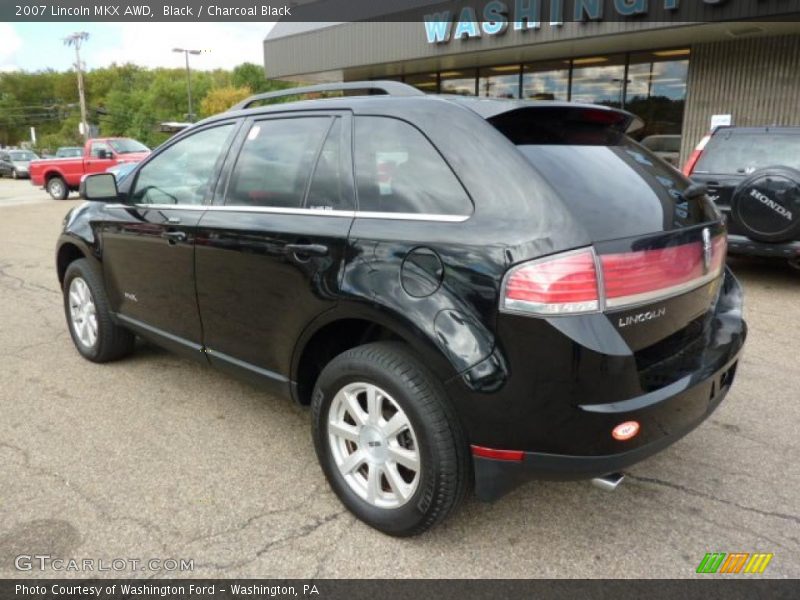 Black / Charcoal Black 2007 Lincoln MKX AWD
