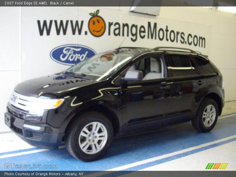 Black / Camel 2007 Ford Edge SE AWD