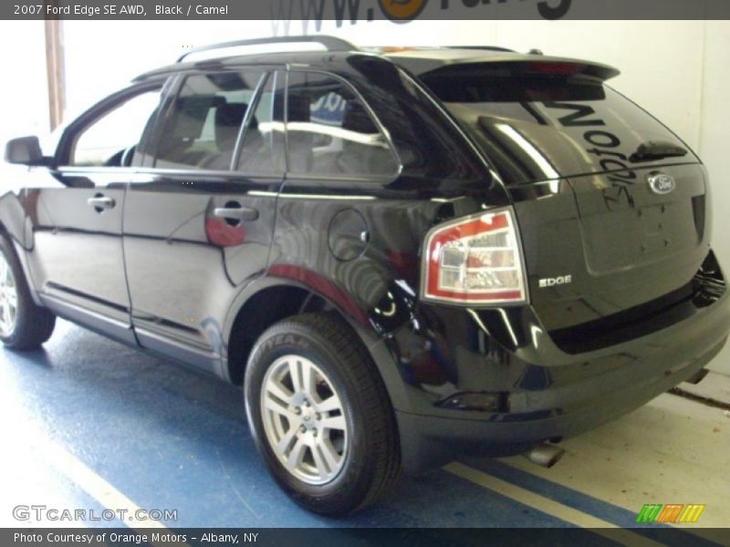 Black / Camel 2007 Ford Edge SE AWD