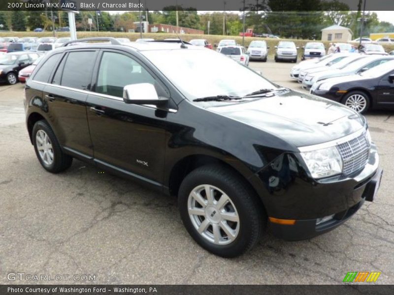 Black / Charcoal Black 2007 Lincoln MKX AWD