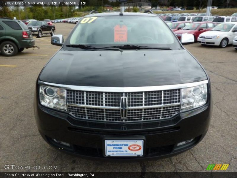Black / Charcoal Black 2007 Lincoln MKX AWD