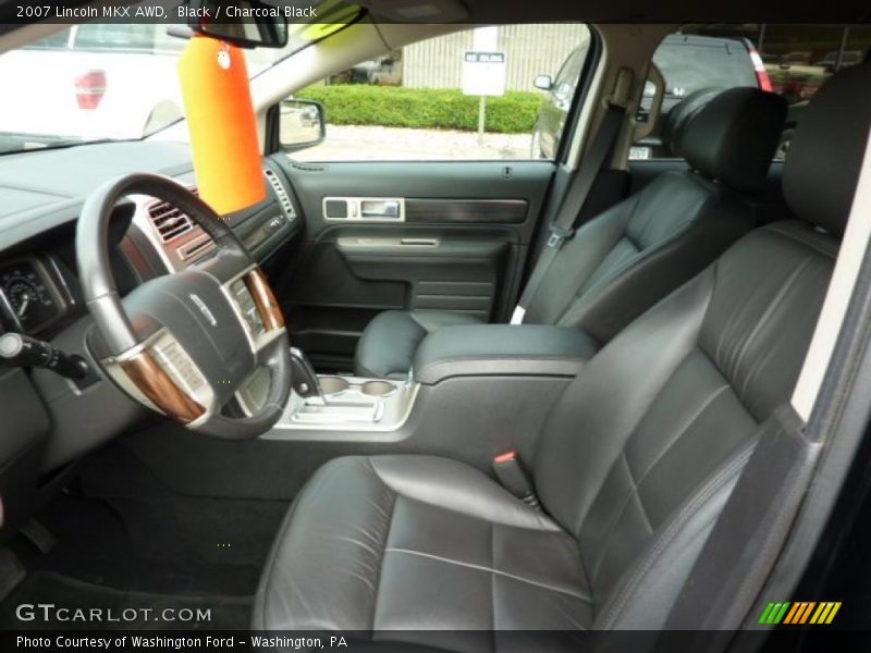 Black / Charcoal Black 2007 Lincoln MKX AWD