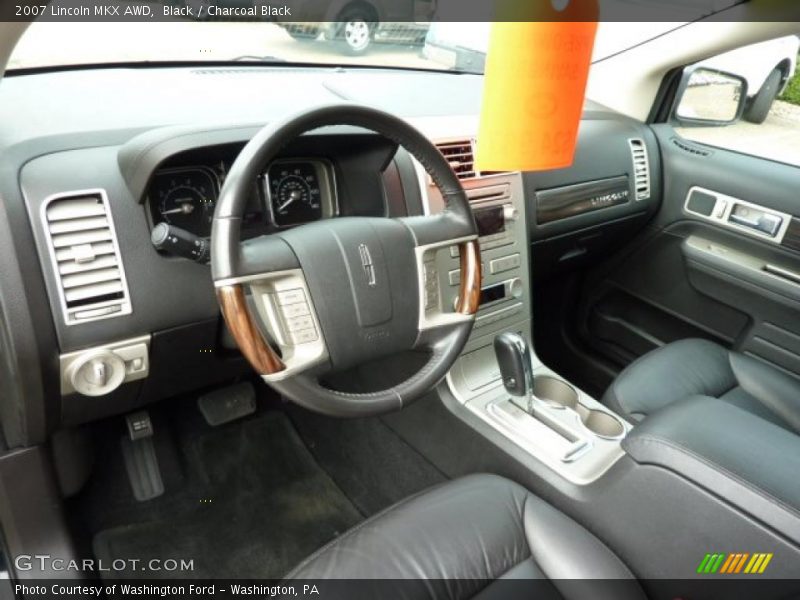 Black / Charcoal Black 2007 Lincoln MKX AWD