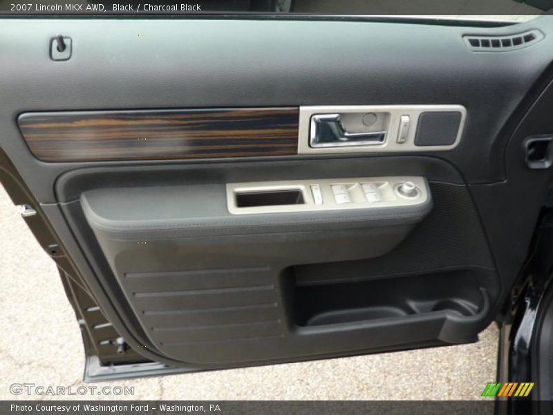 Black / Charcoal Black 2007 Lincoln MKX AWD