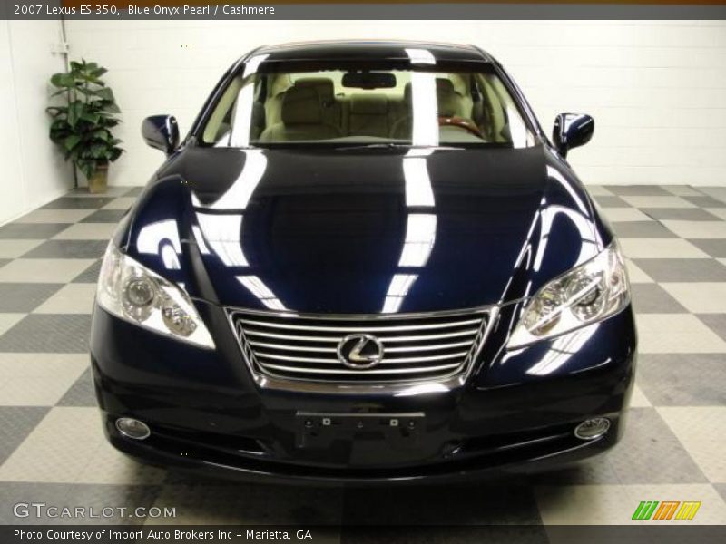 Blue Onyx Pearl / Cashmere 2007 Lexus ES 350