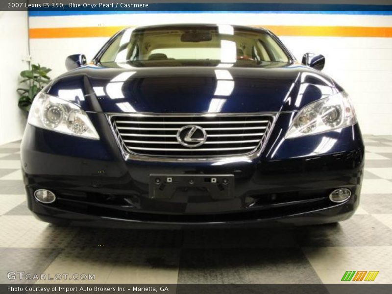 Blue Onyx Pearl / Cashmere 2007 Lexus ES 350