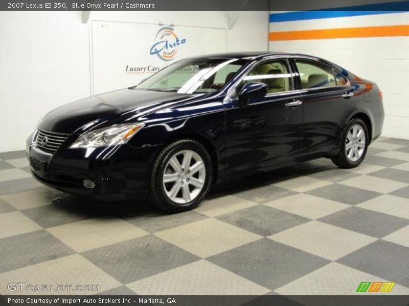 Blue Onyx Pearl / Cashmere 2007 Lexus ES 350