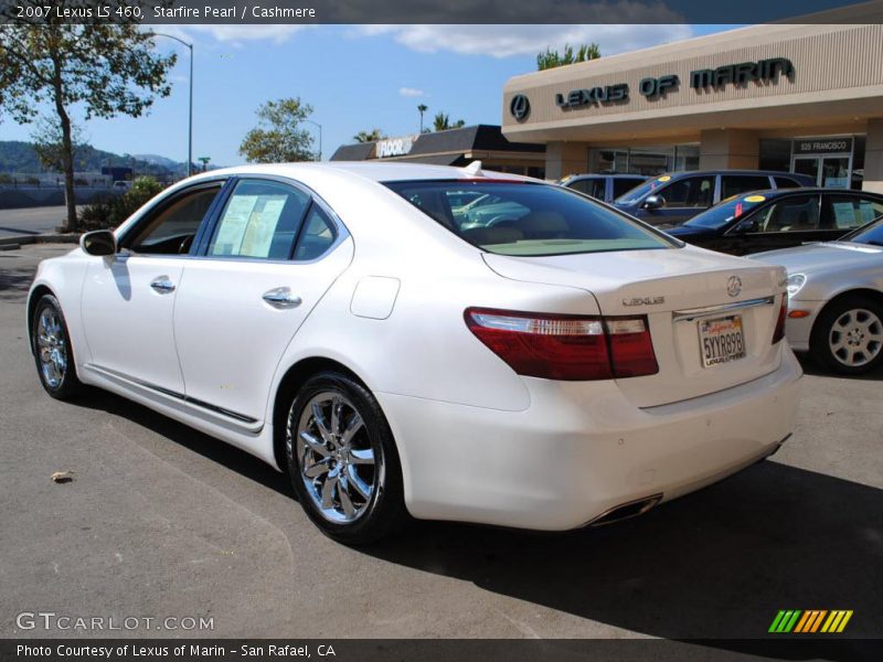 Starfire Pearl / Cashmere 2007 Lexus LS 460