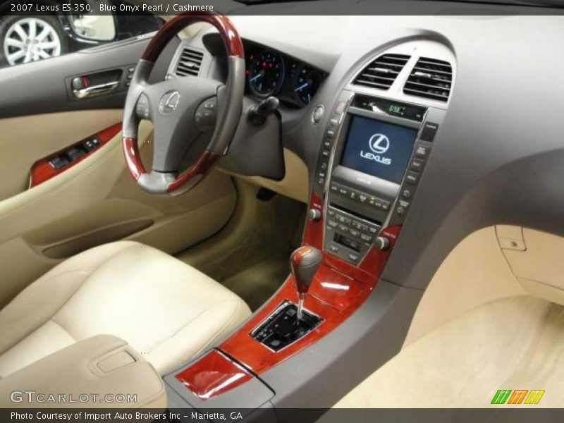 Blue Onyx Pearl / Cashmere 2007 Lexus ES 350