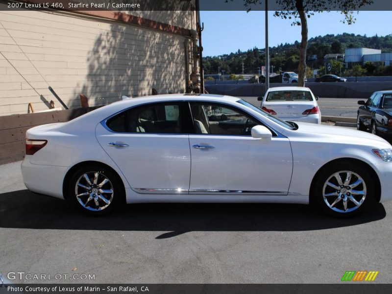 Starfire Pearl / Cashmere 2007 Lexus LS 460