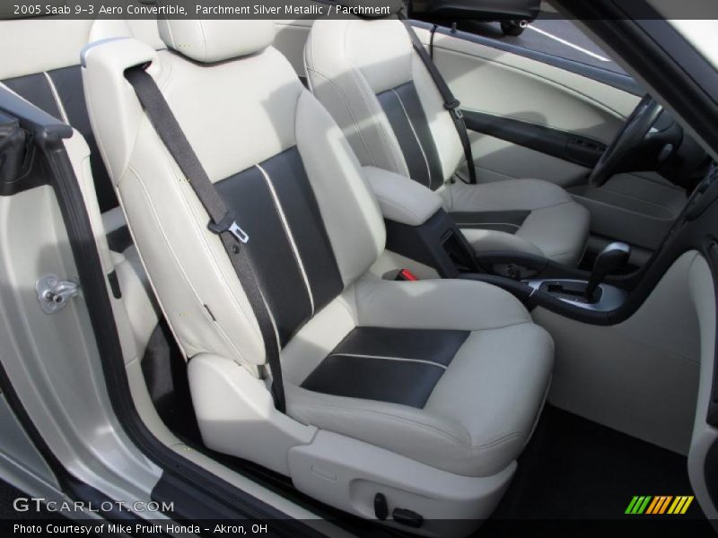 Parchment Silver Metallic / Parchment 2005 Saab 9-3 Aero Convertible