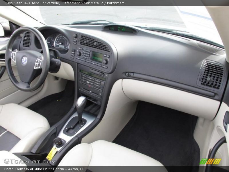 Parchment Silver Metallic / Parchment 2005 Saab 9-3 Aero Convertible
