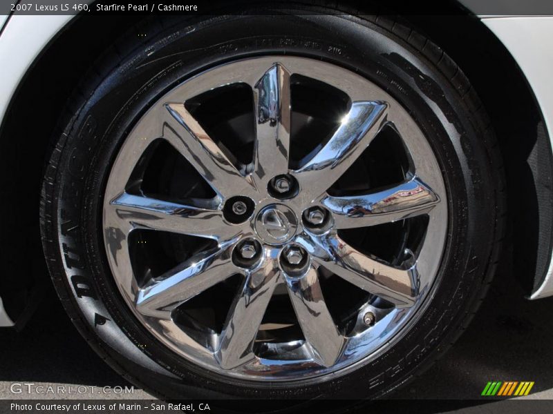 Starfire Pearl / Cashmere 2007 Lexus LS 460