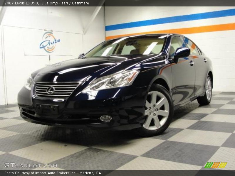 Blue Onyx Pearl / Cashmere 2007 Lexus ES 350
