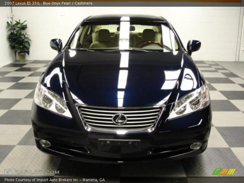 Blue Onyx Pearl / Cashmere 2007 Lexus ES 350