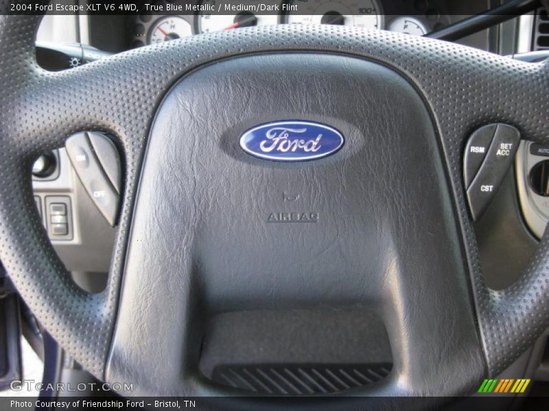 True Blue Metallic / Medium/Dark Flint 2004 Ford Escape XLT V6 4WD