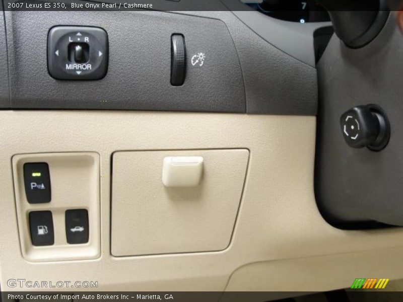 Blue Onyx Pearl / Cashmere 2007 Lexus ES 350