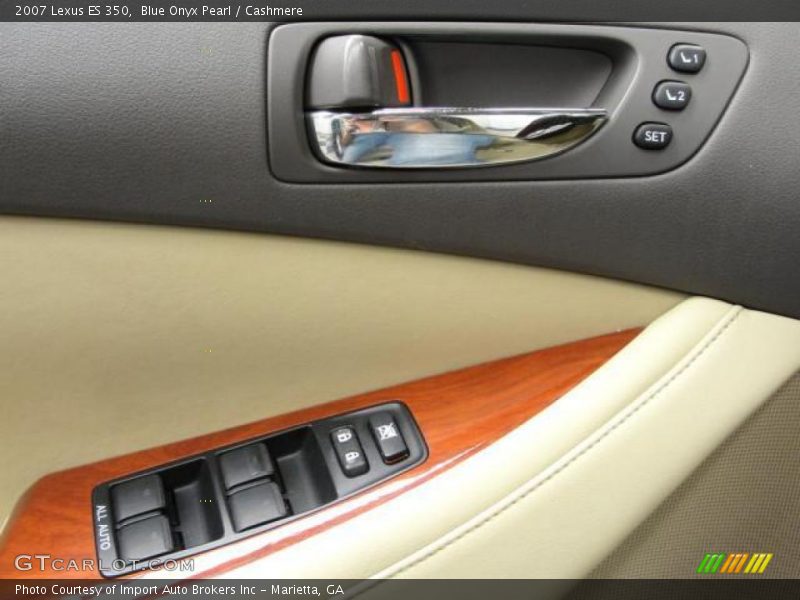 Blue Onyx Pearl / Cashmere 2007 Lexus ES 350