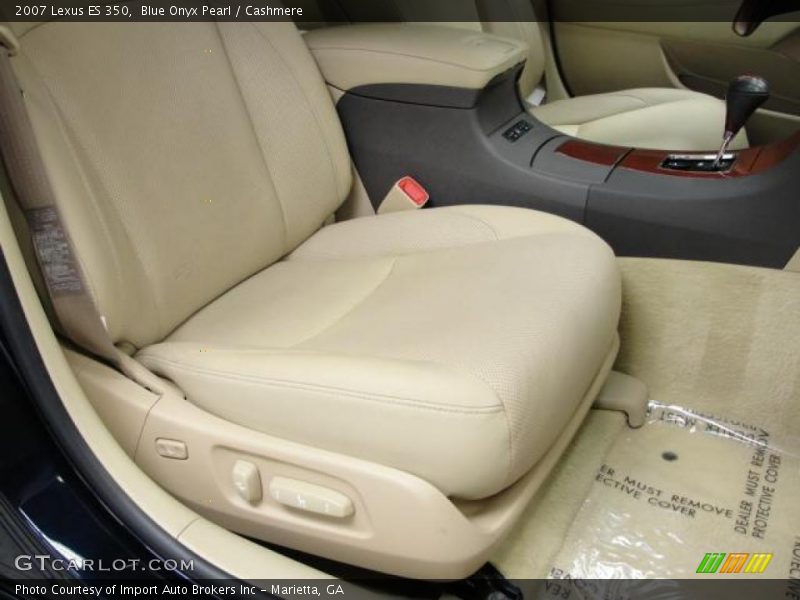 Blue Onyx Pearl / Cashmere 2007 Lexus ES 350