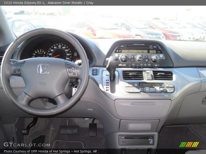 Alabaster Silver Metallic / Gray 2010 Honda Odyssey EX-L