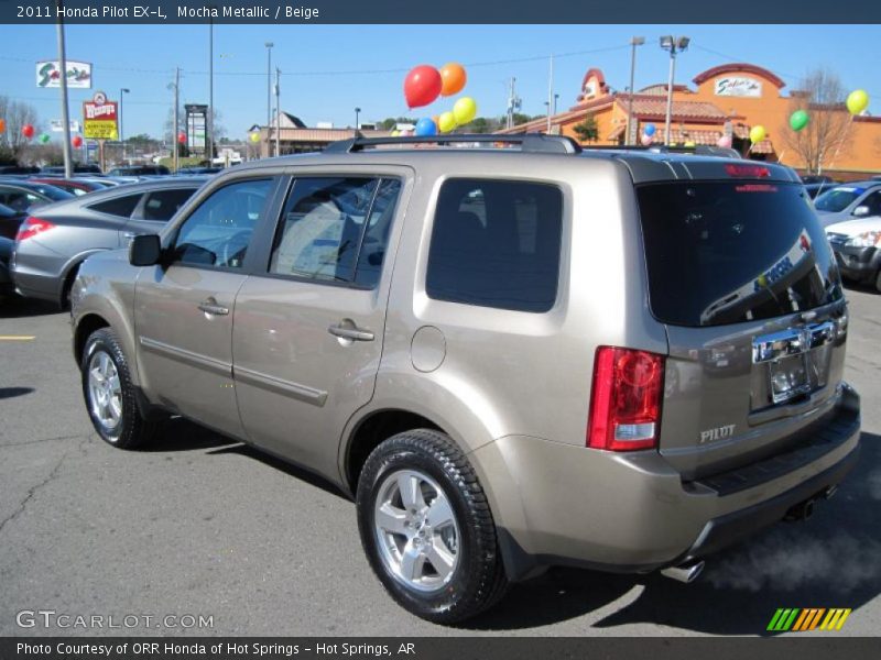 Mocha Metallic / Beige 2011 Honda Pilot EX-L